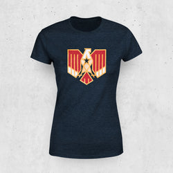 Crested Eagle - Women's Navy Shirt