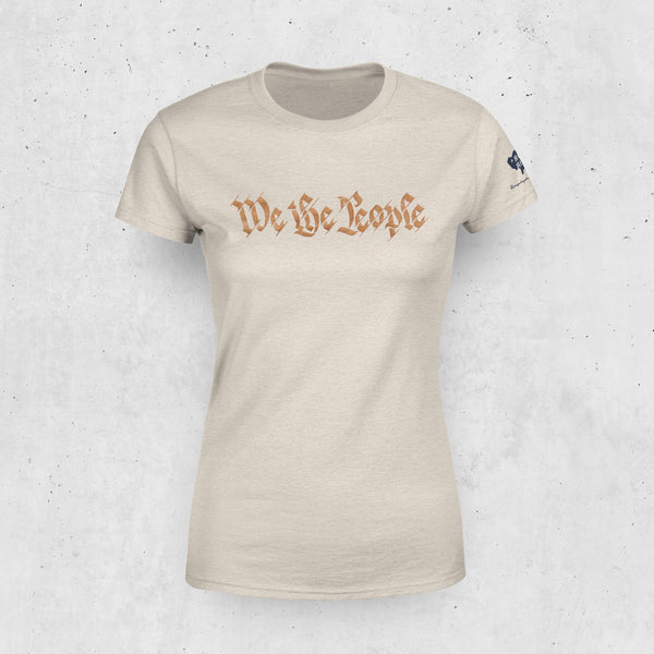 We the People - Women's Sand Shirt