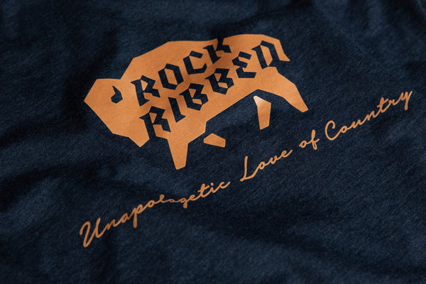 Rock Ribbed - Women's Navy Shirt